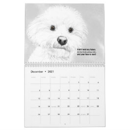 Calendario Haiku de gatos y perros 2021