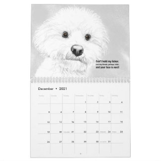 Calendario Haiku de gatos y perros 2021
