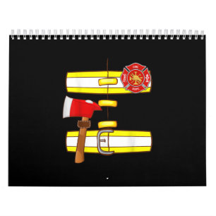 Calendario Halloween Firefighter Ventilador de Disfraces Homb