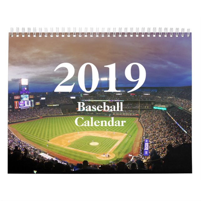 Calendario HAMbyWG - Béisbol 2019 (Tapa)