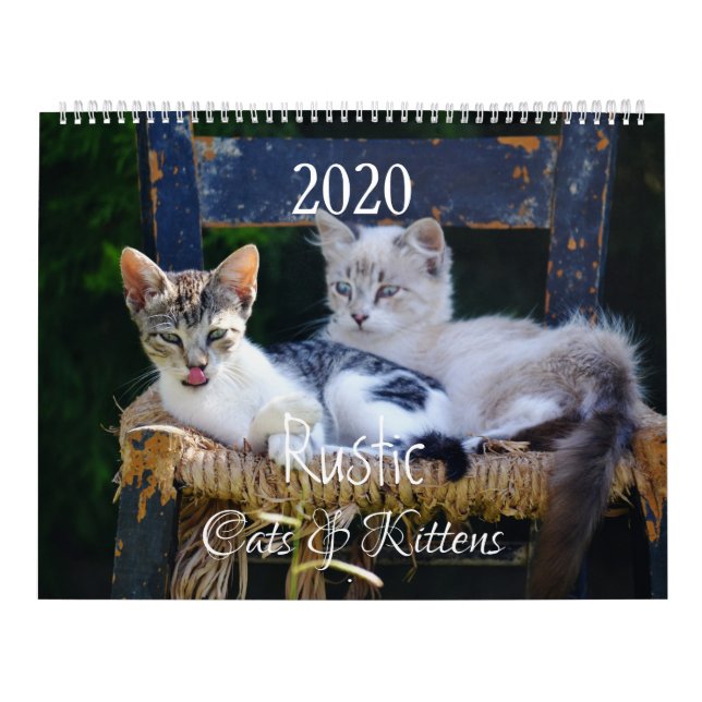 Calendario HAMbyWG- Gatos y Gatitos Rústicos (Tapa)
