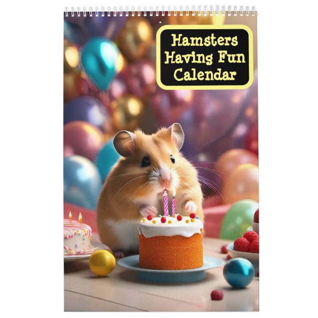 Calendario Hamsters Have Fun Calendar (Tapa)