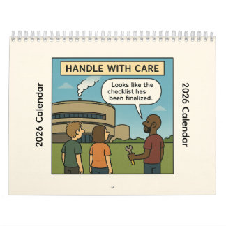 Calendario Handle With Care 2026 Calendar