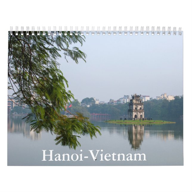 Calendario Hanoi-Vietnam Calendar (Tapa)