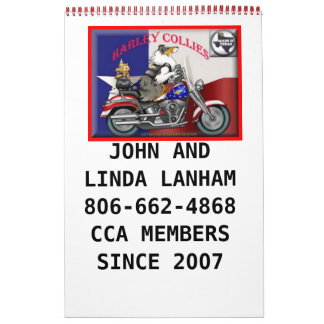Calendario Harley Collies