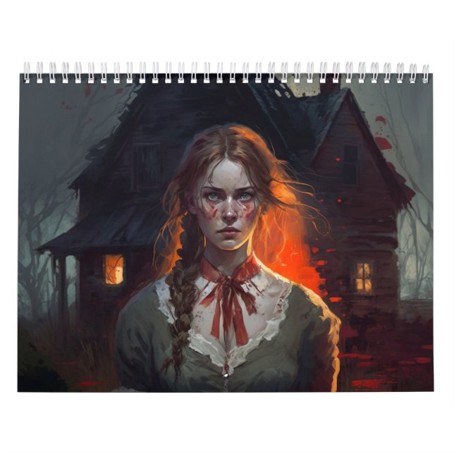 Calendario Haunting house (Tapa)