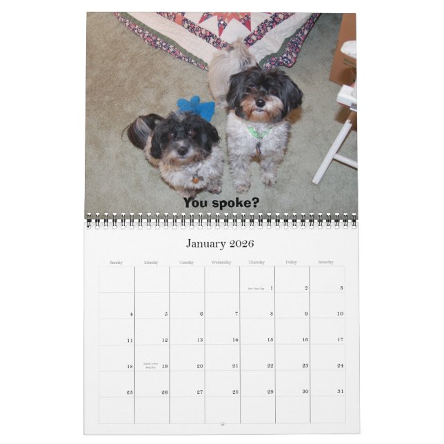 Calendario Havanese 2009 (Jan 2026)