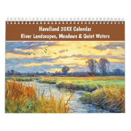 Calendario Havelland 2026 Calendar – River Landscapes, Meadow