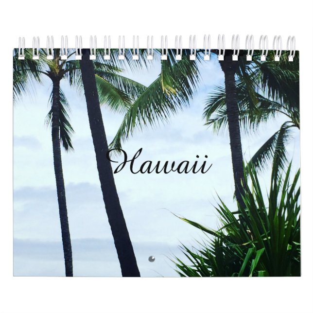 Calendario Hawái (Tapa)