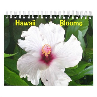 Calendario Hawái florece