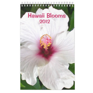 Calendario Hawái florece