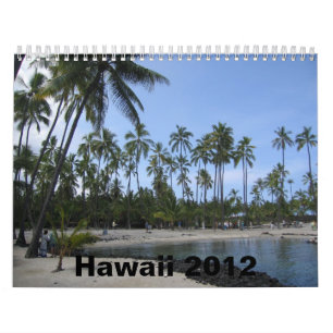 CALENDARIO HAWAII 2012
