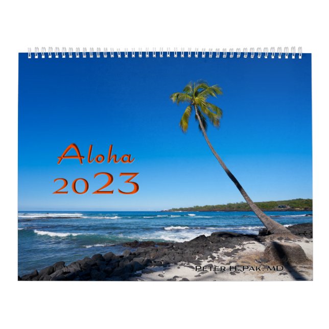Calendario Hawaii 2023 (Tapa)