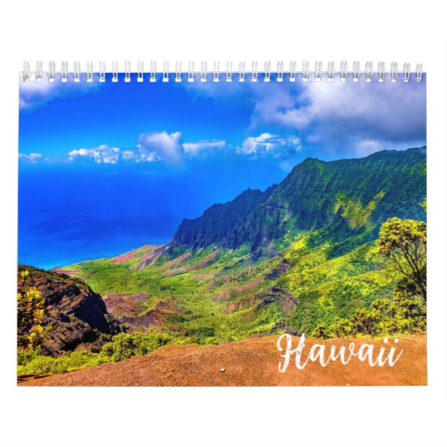 Calendario Hawaii de Kauai (Tapa)