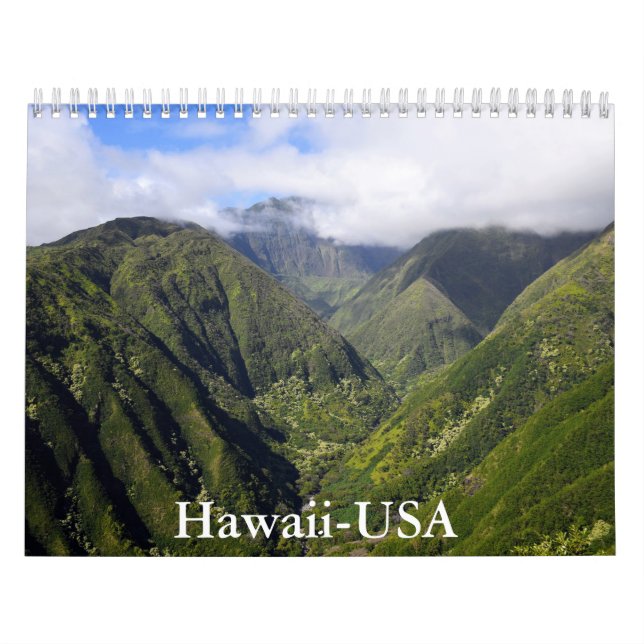 Calendario Hawaii-USA (Tapa)