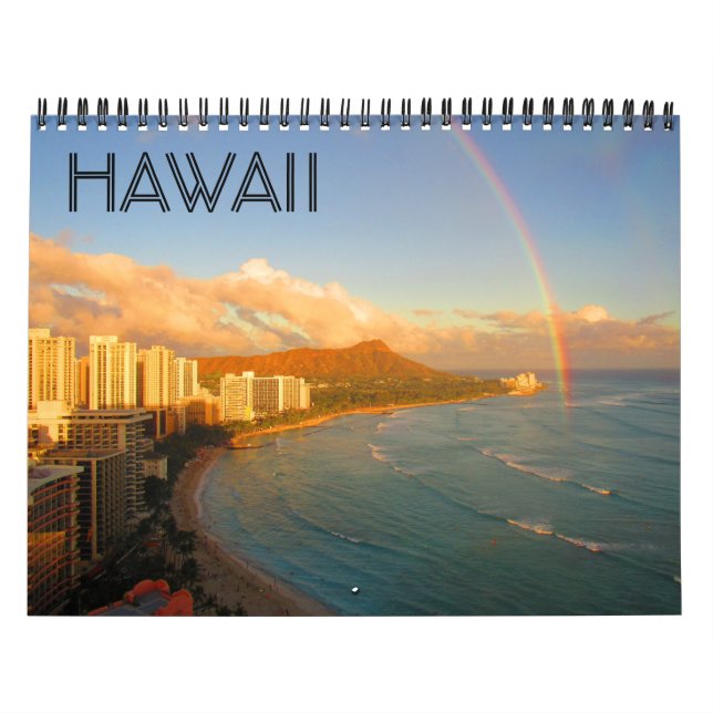 Calendario hawaii usa 2026 (Tapa)