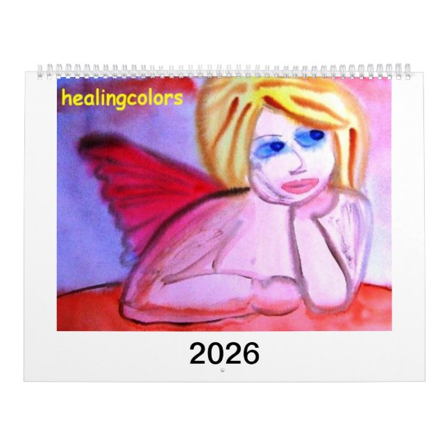 Calendario healingcolors calendar 2026 (Tapa)