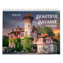 Calendario Hermosa Baviera Europa Alemania