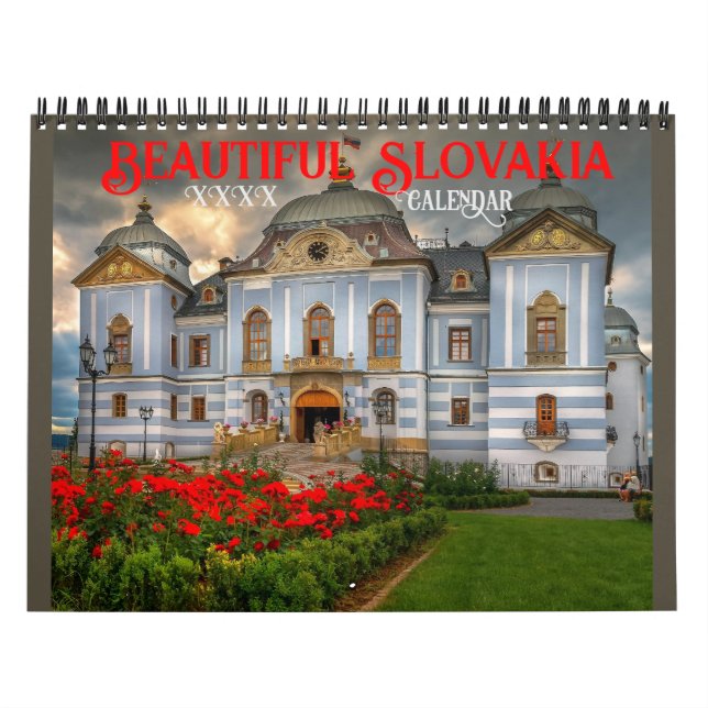Calendario Hermosa Eslovaquia Europa (Tapa)