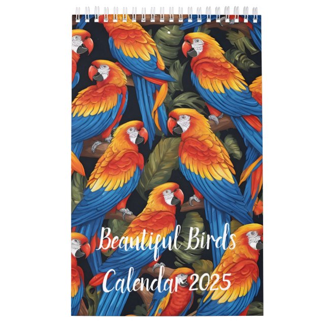 Calendario Hermosas aves (Tapa)