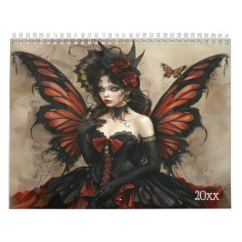 Calendario Hermosas Fe Butterflies Elegante