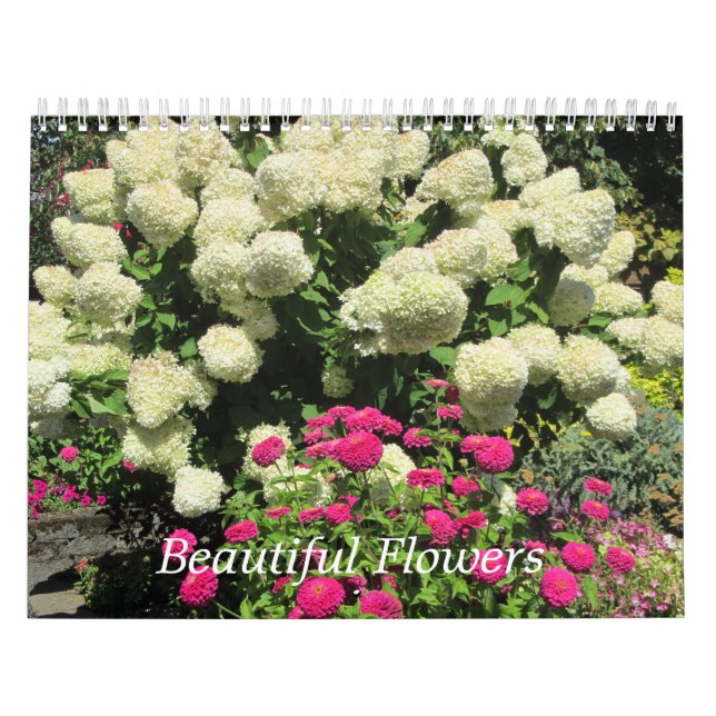 Calendario Hermosas flores (Tapa)