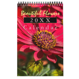 Calendario Hermosas flores con citas de la Biblia por mes
