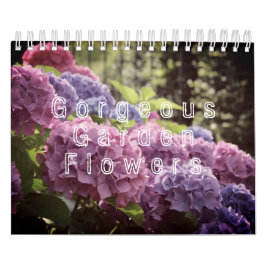 Calendario Hermosas flores de jardín