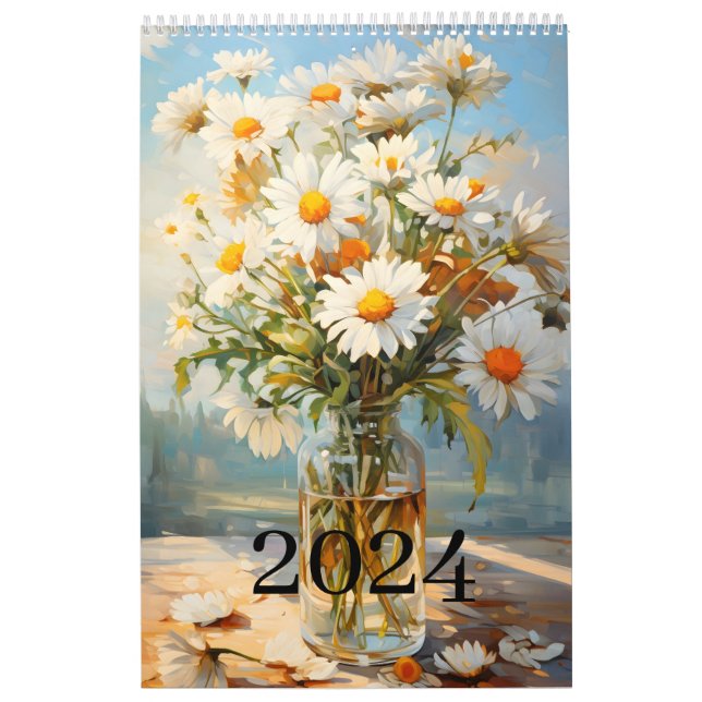 Calendario Hermosas flores de nacimiento Callendar (Tapa)