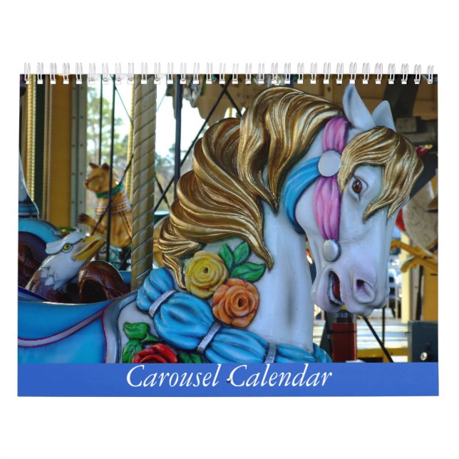 Calendario Hermosas fotos de animales de carrusel (Tapa)