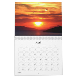 Calendario Hermosas fotos de Sunset