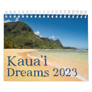 Calendario Hermosas imágenes de la isla hawaiana de Kauai