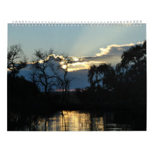 Calendario Hermosas puestas de sol y amaneceres en los cielos