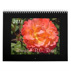 Calendario Hermosas rosas de B.C. 2013