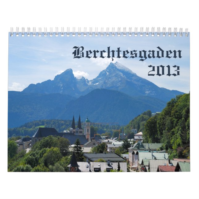 Calendario hermoso de Berchtesgaden 2013 (Tapa)