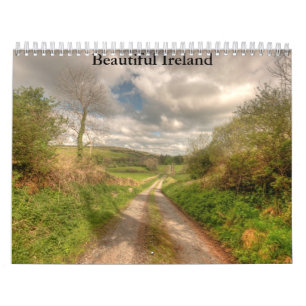 Calendario hermoso de Irlanda