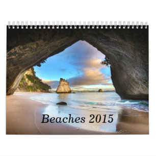 Calendario hermoso de las fotografías de escena de
