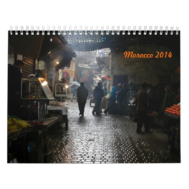 calendario hermoso de Marruecos 2014 (Tapa)
