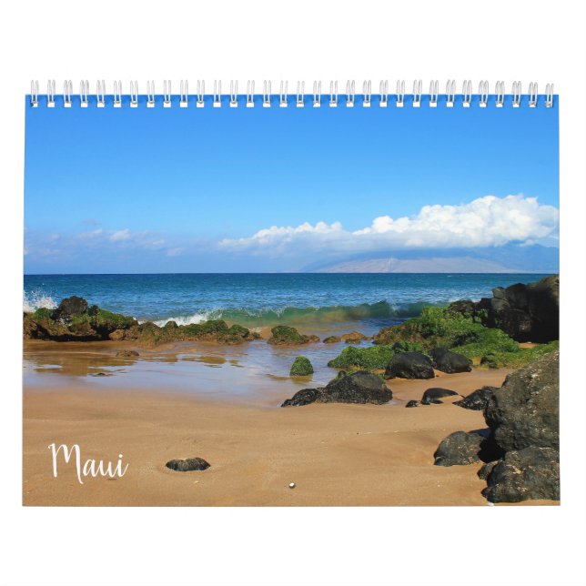 Calendario hermoso de Maui (Tapa)