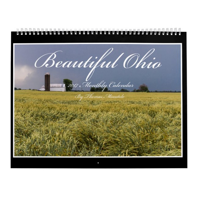 Calendario hermoso de Ohio 2017 de Thomas Minutolo (Tapa)