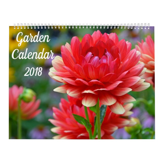 Calendario hermoso del jardín (Tapa)