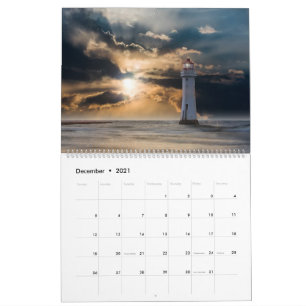 Calendario Hermoso faro 2021