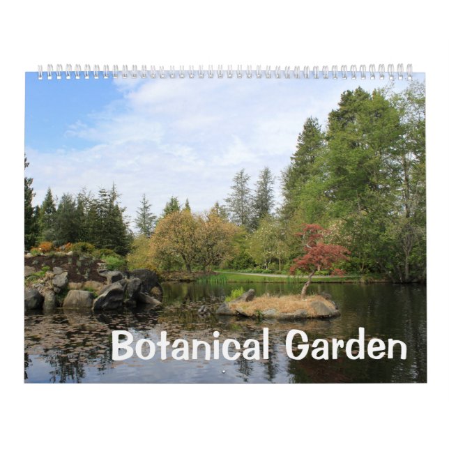Calendario Hermoso Jardín Botánico (Tapa)