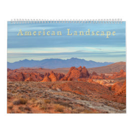 Calendario Hermoso paisaje americano