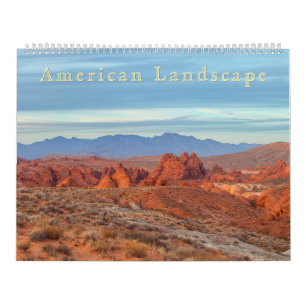 Calendario Hermoso paisaje americano