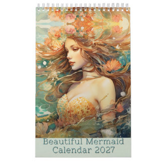 Calendario Hermoso Sirena 2027, Sirena
