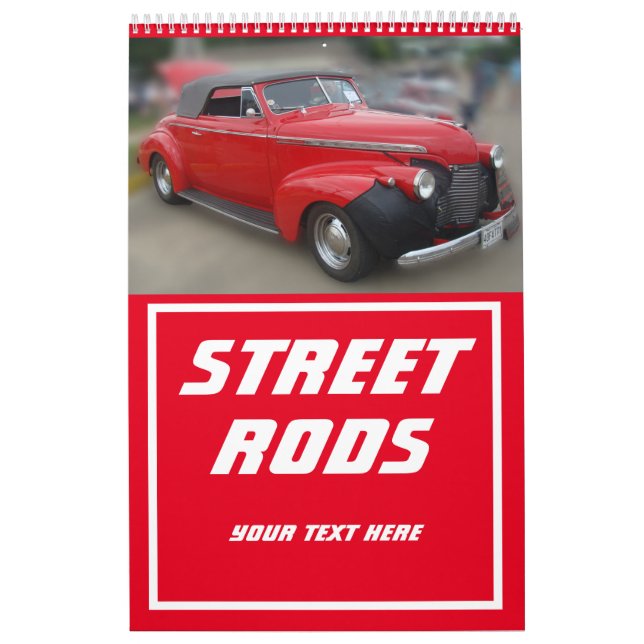 Calendario Hermosos coches clásicos (Tapa)