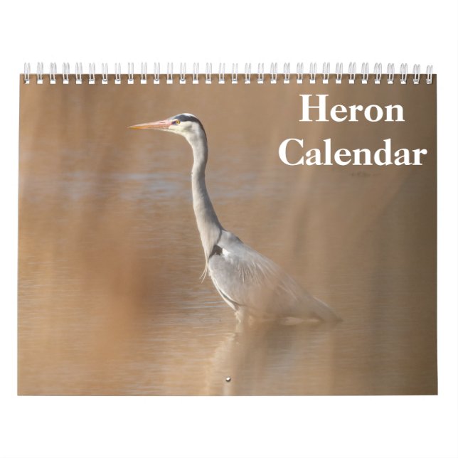 Calendario Heron Bird 2025 (Tapa)