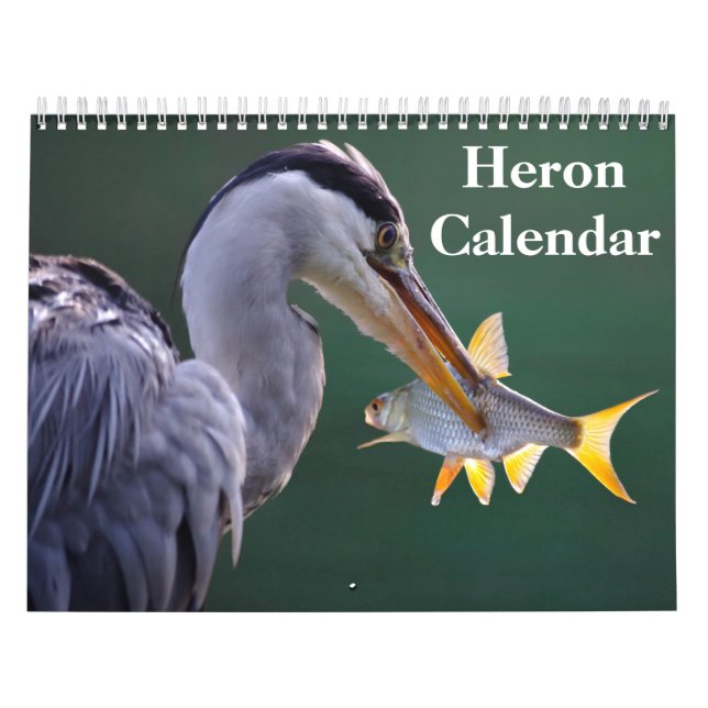 Calendario Heron Bird 2025 (Tapa)