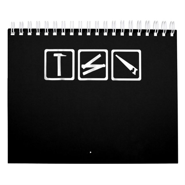 Calendario Herramientas del carpintero (Tapa)